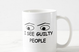 I see guilty people Coffee Mug