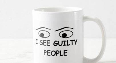 I see guilty people Coffee Mug