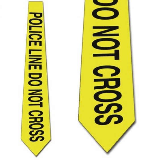 Police Line / Crime Scene Neck Tie