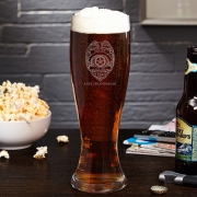 Police Badge Giant Extra Large Custom Beer Glass