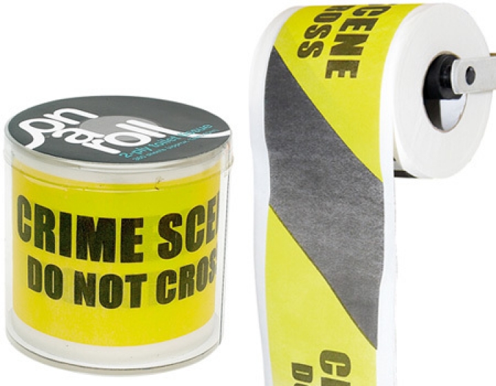 Crime Scene Toilet Paper