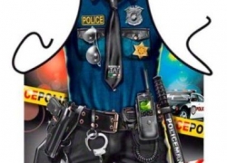 Police Officer Kitchen Apron