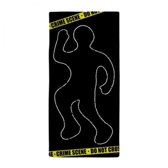 Crime Scene Beach Towel