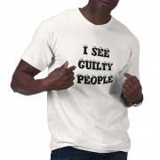 I See Guilty People Police Humor T-Shirt